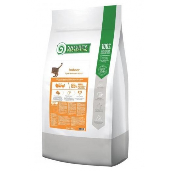 NATURE'S PROTECTION ADULT INDOOR POUTRY 18 KG