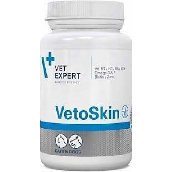 Vet Expert VetoSkin 90 Kapsül Kedi ve Köpek Vitamini
